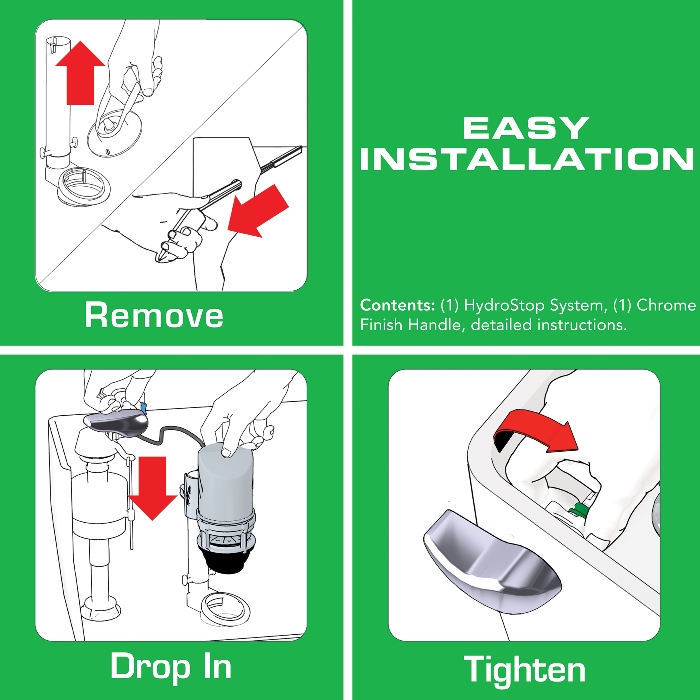 DANCO HydroStop Flapper Alternative Toilet Repair Kit-FLT231 - The ... DANCO HydroStop Flapper Alternative Toilet Repair Kit-FLT231 - The ...