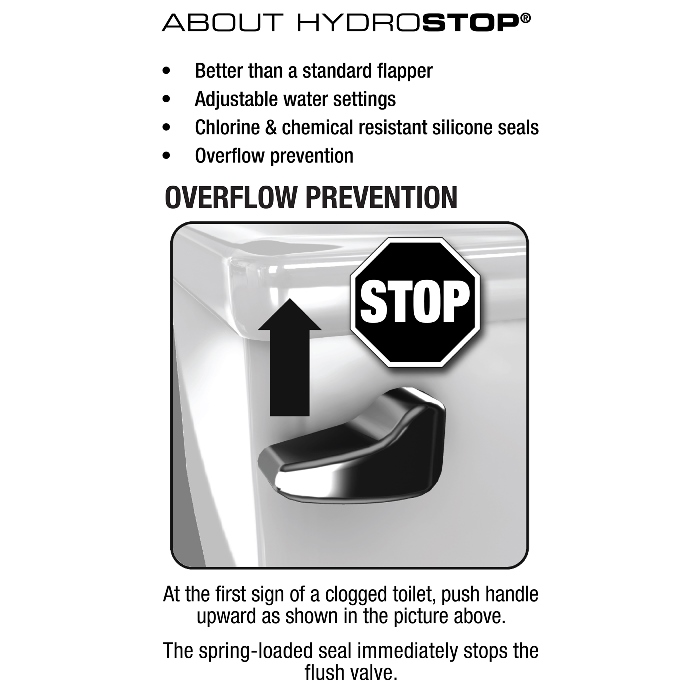 NEXT by Danco HydroStop Flapper Alternative Toilet Repair Kit-FLT231 ... NEXT by Danco HydroStop Flapper Alternative Toilet Repair Kit-FLT231 ...