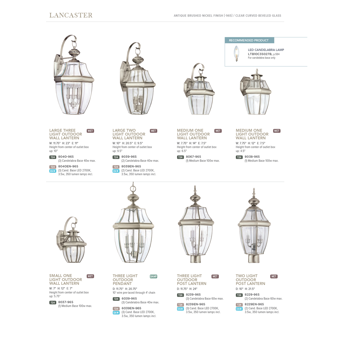 Sea Gull Lighting Lancaster 2 Light Antique Brushed Nickel Outdoor Here For More Information On Electronic Recycling Programs