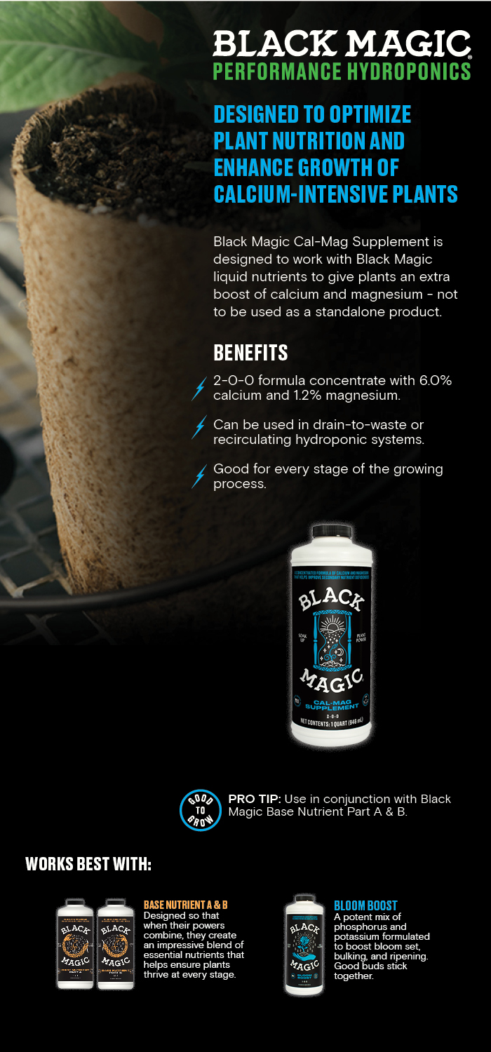 Black Magic 32 Oz Calcium Magnesium 10101 10002 The Home Depot Product Overview