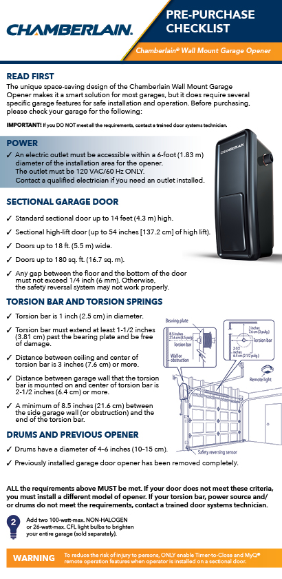 about chamberlain the largest and most dependable garage door opener manufacturer in north america - Wall Mounted Garage Door Opener about chamberlain the largest and most dependable garage door opener manufacturer in north america - Wall Mounted Garage Door Opener