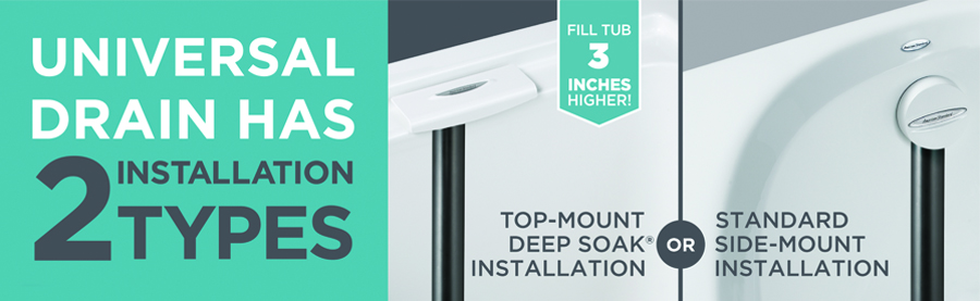 American Standard Deep Soak Drain 1599 500 020 Product Overview