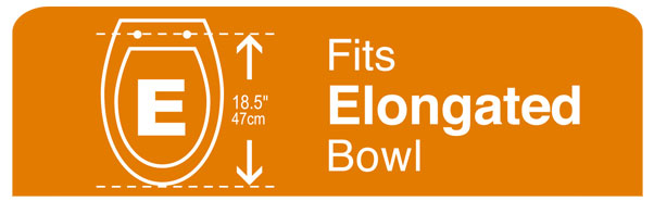 Fits Elongated Toilets