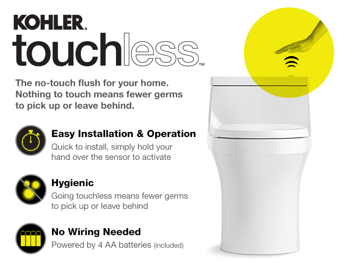 Kohler San Souci Touchless Toilet