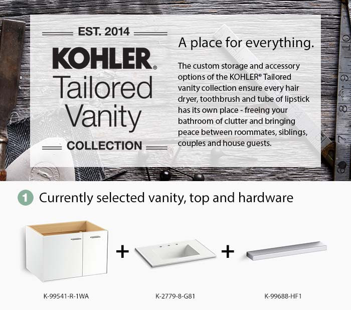 Kohler Jute Tailored Vanity