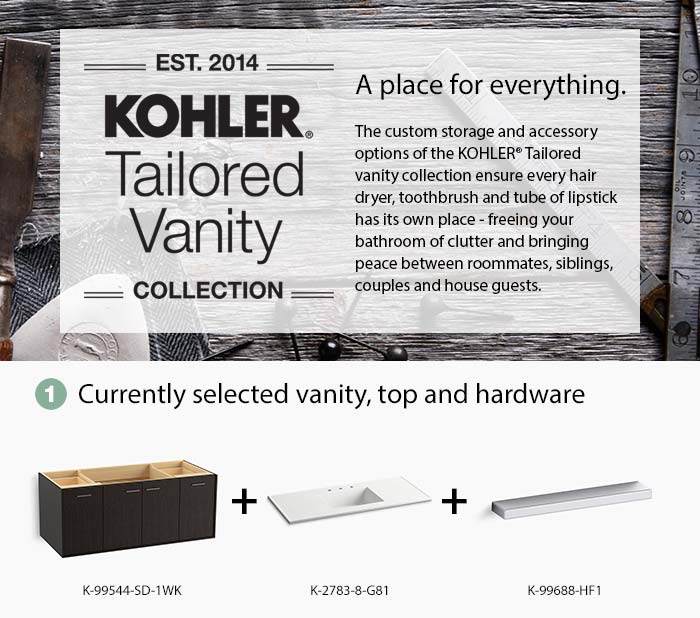 Kohler Jute Tailored Vanity